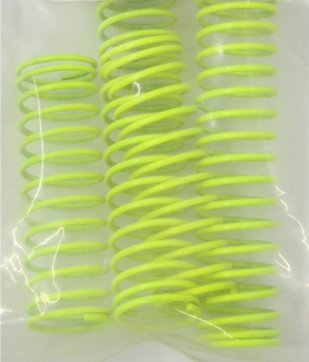Neon Yellow Shock Absorber Springs (4 pcs) Jamara