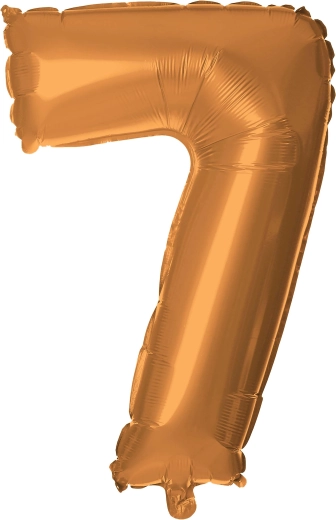 Foli balon TORO broj 7, 30 cm, brončani