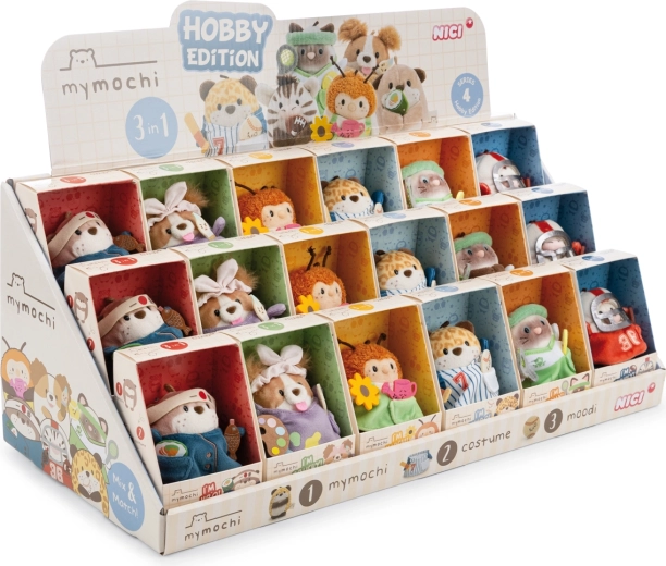 Nici MyMochi pultni display Hobby Edition 8 cm (18 kom)