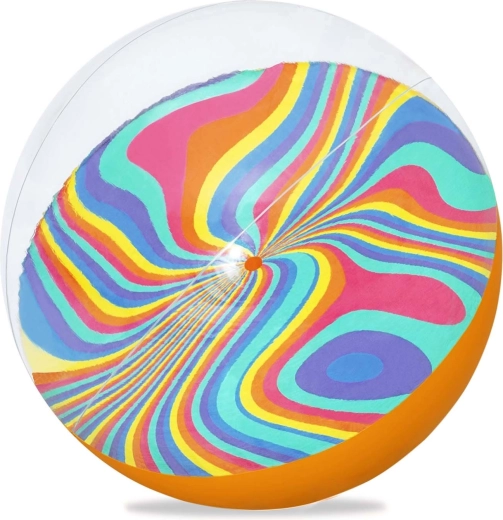 Nafukavajuća plažna lopta 46 cm BESTWAY – dugini uzorak