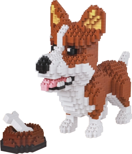 Building Set 1200 Pieces Welsh Corgi