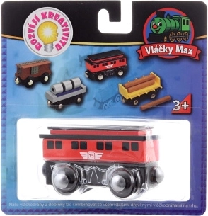 Max crveni putnički vagon