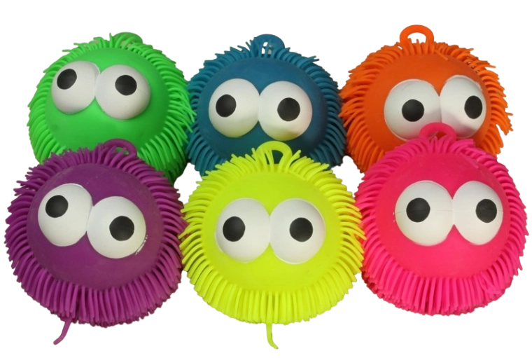 Antistresni stiskajući jež sa svjetlosnim efektom 15 cm – više boja