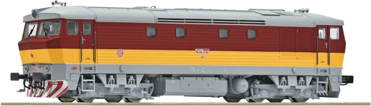 Roco dizel lokomotiva ČSD T 478 2079 „Bardotka“ H0, digitalna sa zvukom