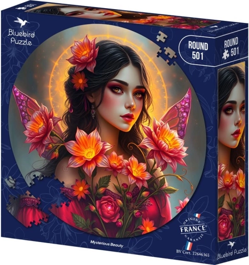 Round puzzle Bluebird Secret Beauty 501 pieces
