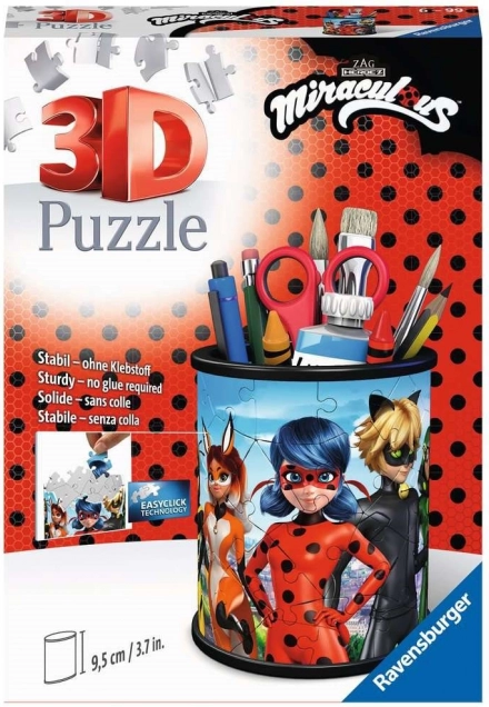 Ravensburger 3D puzzle stalak Čudesna Pčelica i Crni Mačak 57 dijelova