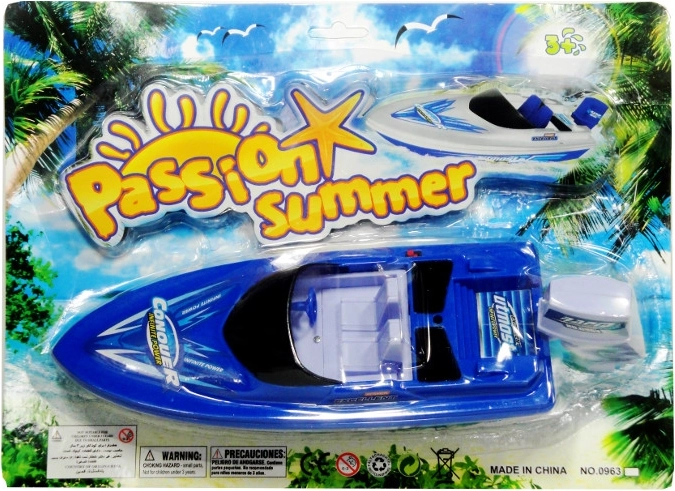 Plastični čamac na baterije za djecu