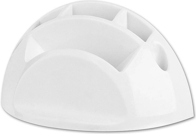 ICO Smart white desk organizer for pencils and sticky notes