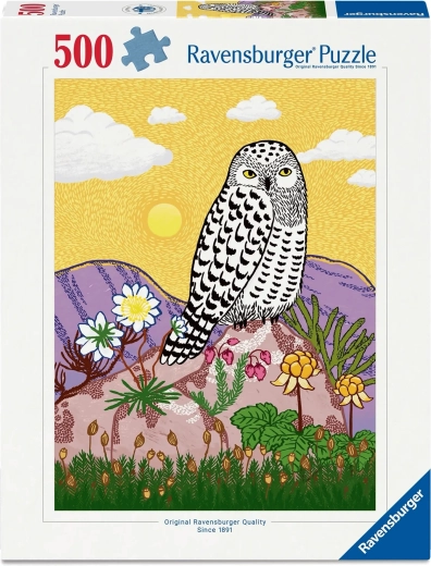 Ravensburger puzzle Snježna sova 500 dijelova