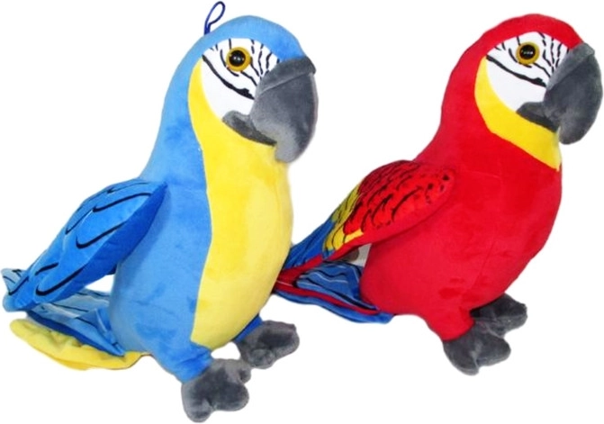 Plišani papagaj sa zvukom 31 cm