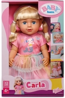 BABY born lutka Carla s frizerskim dodacima, 43 cm