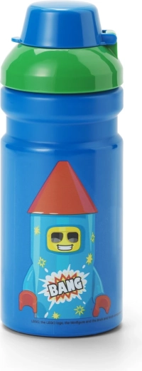 Lego Rocket boca za piće plavo-zelena 390 ml