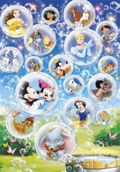 CLEMENTONI Puzzle Svijet Disney 104 dijelova