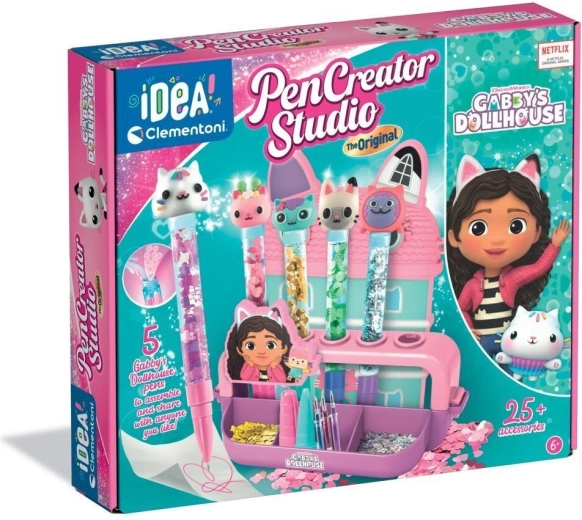 Clementoni Creative Set – GABBY’S DOLLHOUSE Pen Factory
