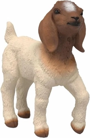 Boer goat kid figurine