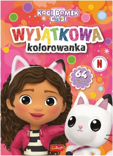 Gabina čarobna kućica jedinstvena bojanka
