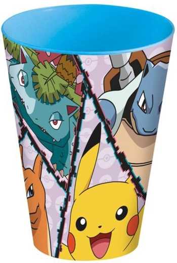 Plastična čaša Pokémon 430 ml plava