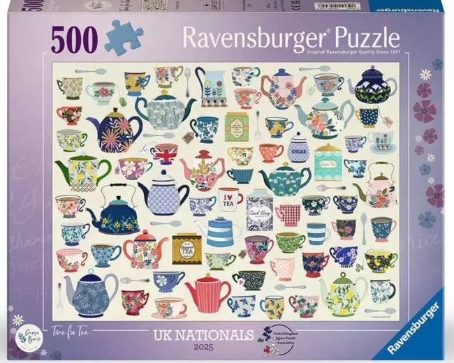 Ravensburger puzzle Vrijeme za čaj 500 dijelova