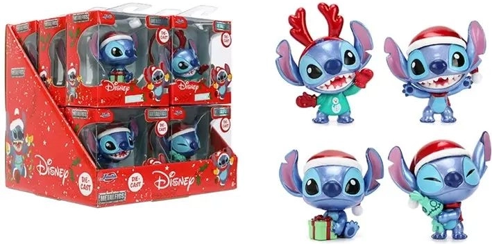 JADA metalna figurica Stitch Djed Božićnjak 6,5 cm - 1 komad