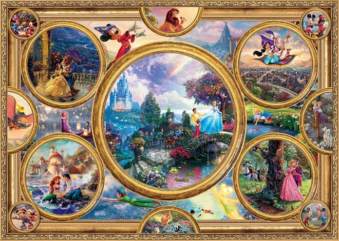 Puzzle SCHMIDT Disney kolaž 2000 dijelova