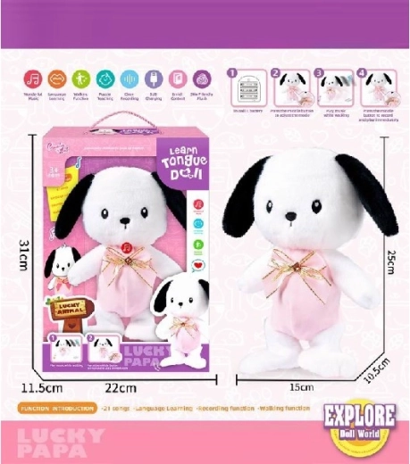 Slatki psić – učenje riječi sa snimanjem i hodanjem