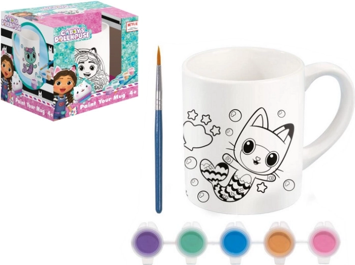 Gabby's Dollhouse Paint-Your-Own Mug