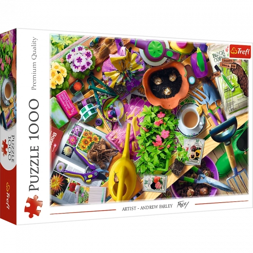 Puzzle 1000 dijelova – Pospremanje u vrtu TREFL