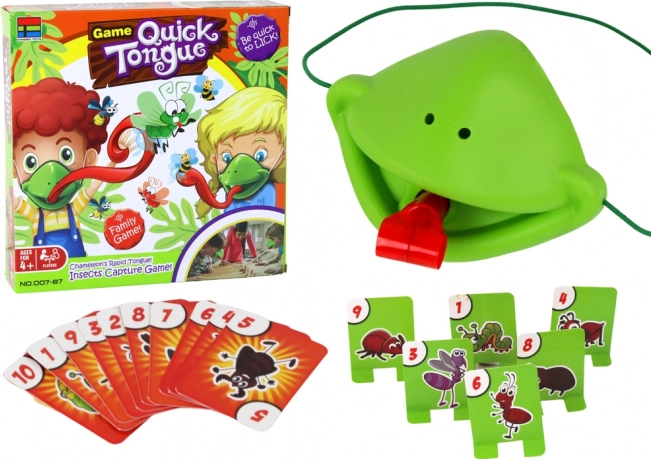 Zabavna igra s brzim jezikom – Ulovite kukcolikog kameleona u maski