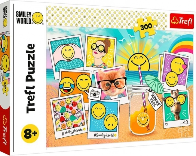 Puzzle od 300 dijelova Smiley na praznicima