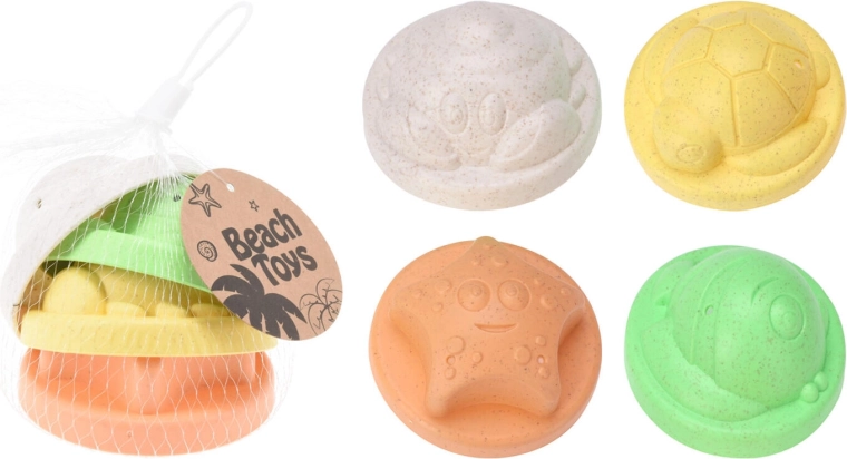 Kalupe za pijesak Morska životinja – set 4 kom