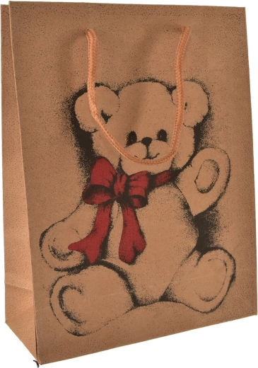 Poklon vrećica s motivom medvjeda 18 × 10 × 23 cm