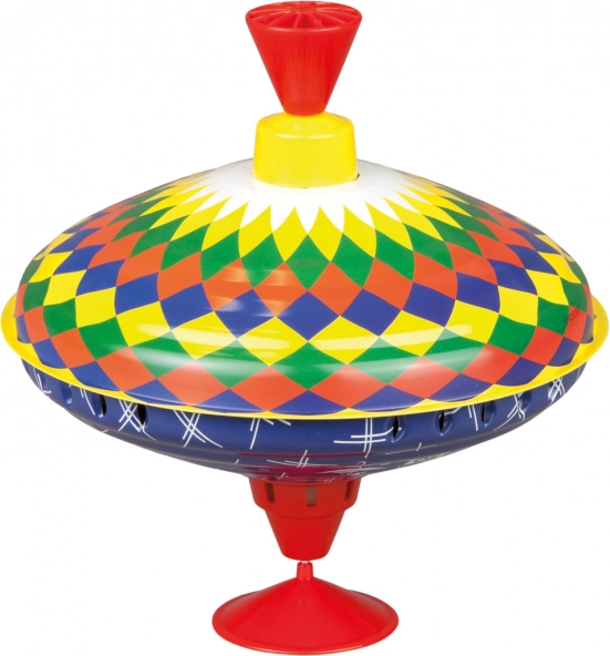 Metalna zvrk igračka multicolor 19 cm