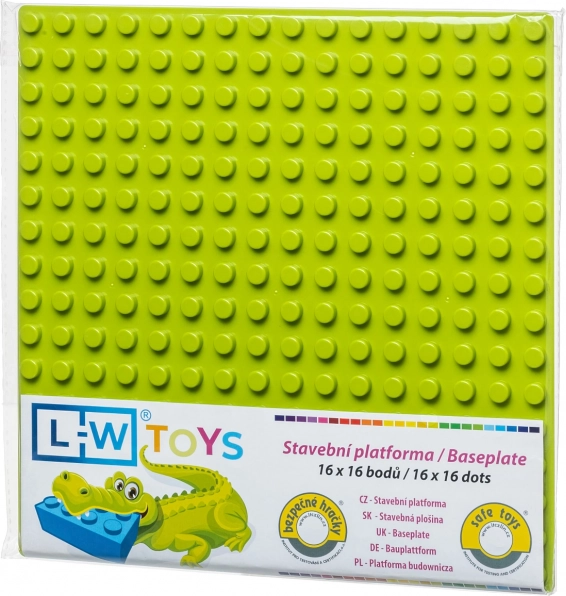 Građevinska podloga L‑W TOYS junior 25,5 × 25,5 cm