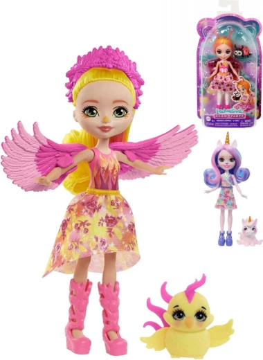 Mattel Enchantimals lutka sa životinjicom 15 cm – 1 komad