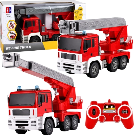 RC vatrogasno vozilo 1:20 s rotirajućom izvlačivom rukom 660°