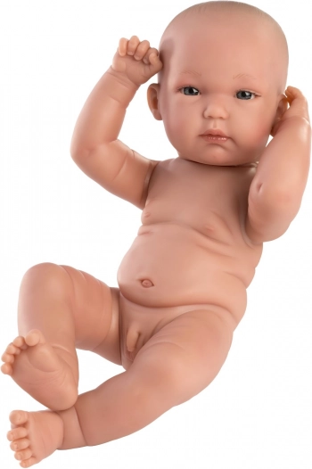 Llorens New Born dječačić – realistična lutka beba 35 cm s potpuno vinilnim tijelom