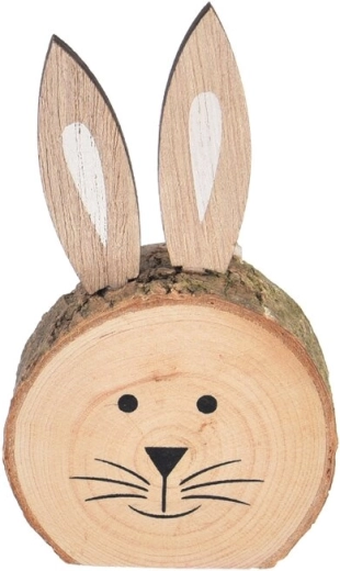 Drveni zeko smeđe boje