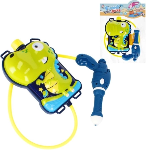 Water gun with backpack Dino - 1 piece
