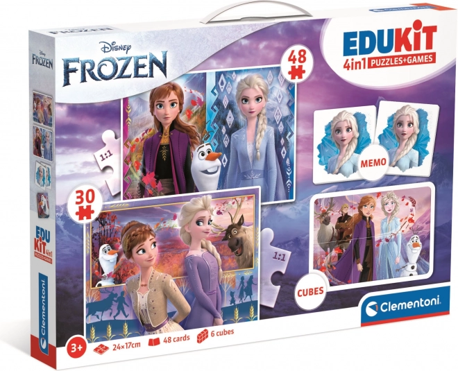 Set igara Frozen 4u1 CLEMENTONI