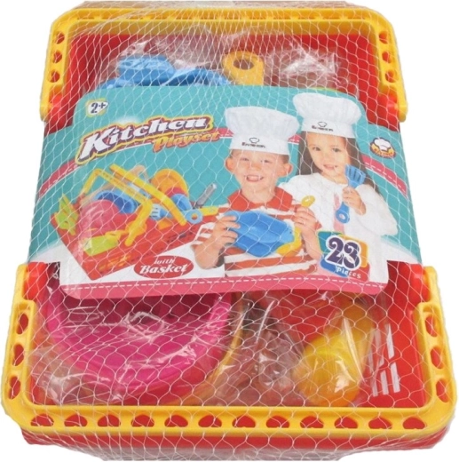 Dječja kuhinjska košara za kuhanje, set od 23 kom