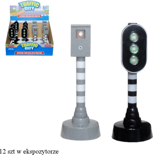 Semafor i brzinarski radar na baterije