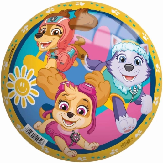 Lopta PAW PATROL 23 cm, s bisernim sjajem