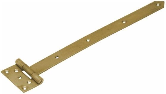 Zglob za kapiju 400 × 45 × 90 × 35 × 3 mm, žuto pocinčan