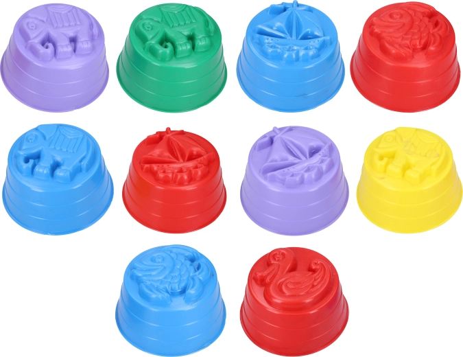 Velika plastična modlica za pijesak 15 × 8 cm