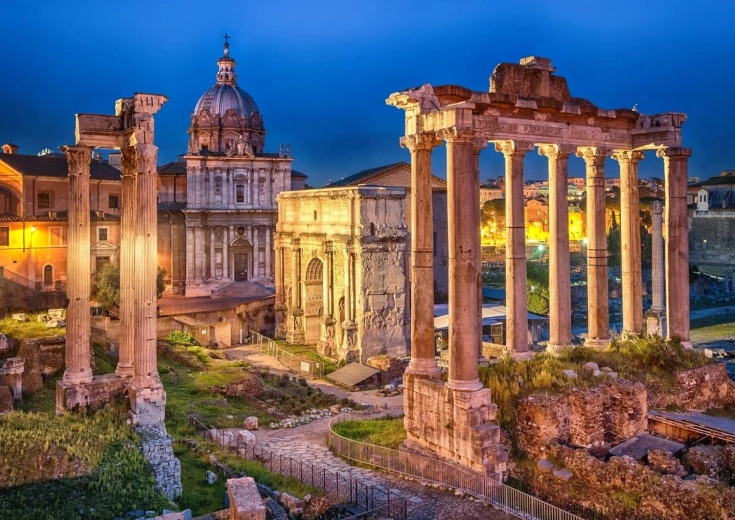 Slikanje po brojevima Forum Romanum 40 × 50 cm