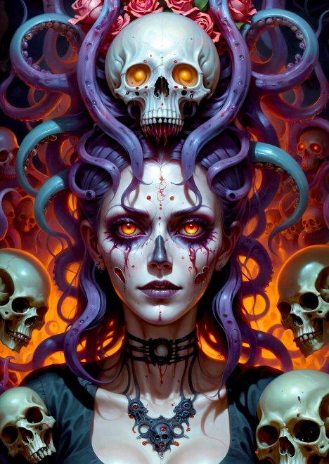 Slagalica Mračna čarobnica 1000 dijelova