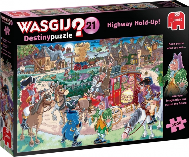 JUMBO Puzzle WASGIJ Destiny 21: Prepad 1000 dijelova