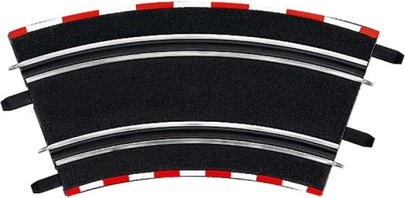 Banked curve 2/45 (4 pcs) for Carrera GO, GO Plus and Digital 143 slot car tracks