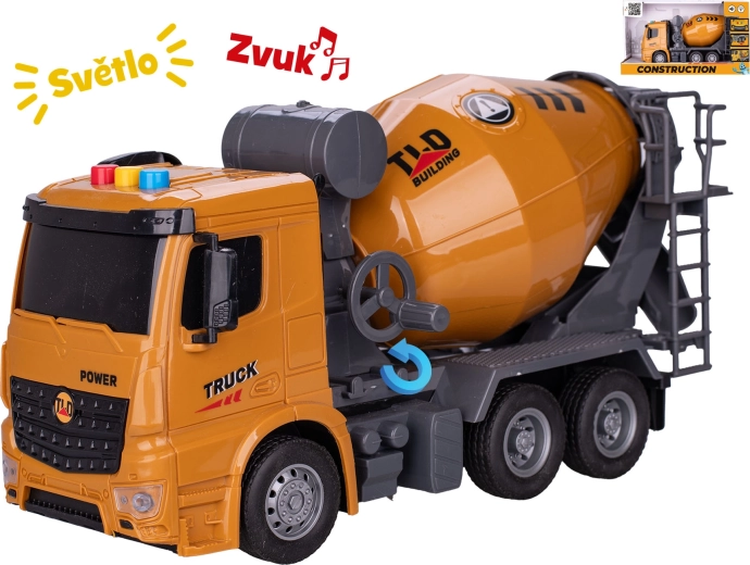 Građevinska mješalica s zamašnjakom sa svjetlima i zvukovima 27 cm