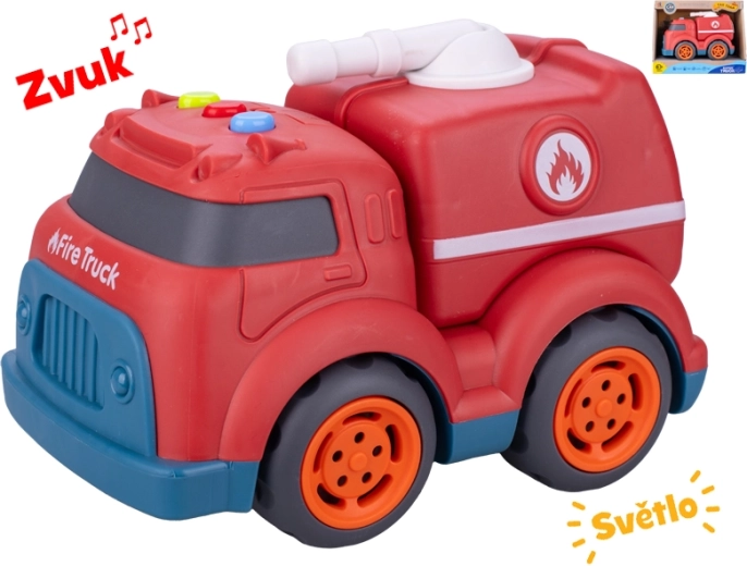Vatrogasno vozilo sa svjetlom i zvukom 17 cm